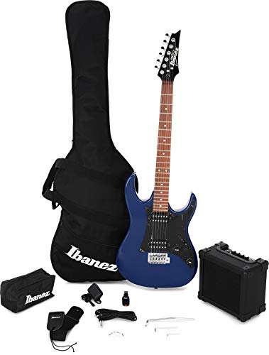 Ibanez IJRX20Z Jumpstart Guitare électrique Bleu - Les Beatles, Paul McCartney, John Lennon, RIngo Starr, George Harrison Ibanez IJRX20Z Jumpstart Guitare électrique Bleu