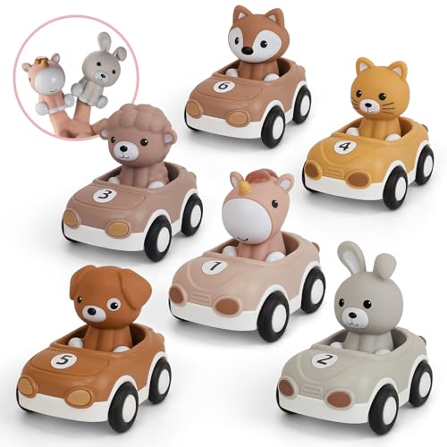 Voitures de course d'animaux Nueplay, le cadeau d'anniversaire idéal pour fille 1-3 ans