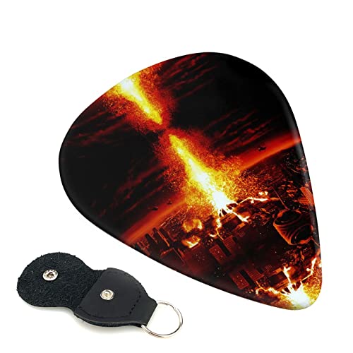 Volcano Lot de 6 médiators pour guitare acoustique, guitare électrique, basse, ukulélé – fins, moyens et épais - Les Beatles, Paul McCartney, John Lennon, RIngo Starr, George Harrison Volcano Lot de 6 médiators pour guitare acoustique, guitare électrique, basse, ukulélé - fins, moyens et épais