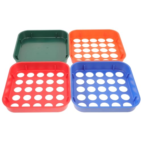 Plateau de tri pour pièces de monnaie en plastique robuste jojofuny