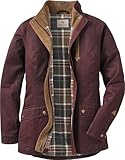 Legendary Whitetails Womens Saddle Country Shirt Jacket, Rusty Maroon, Large