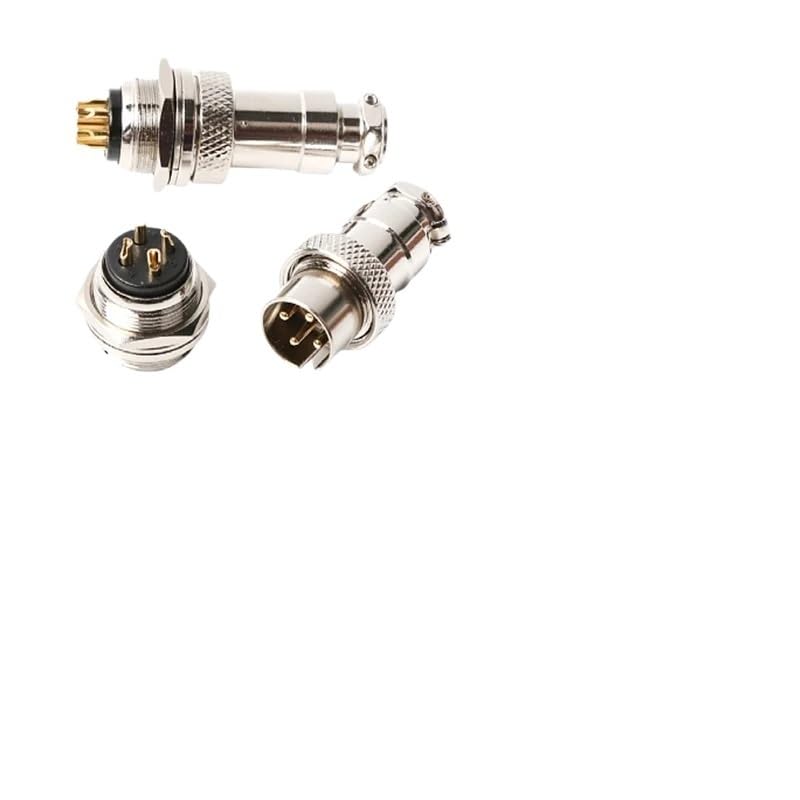Conector de aviación DF16 GX16 2-8 pines set macho/hembra miniatura 3