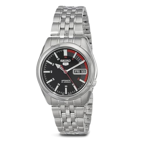 Image of SEIKO Automatic Watch for Men 5-7S Collection - with Day /Date Calendar, Luminous Hands, Stainless Steel Case & Bracelet