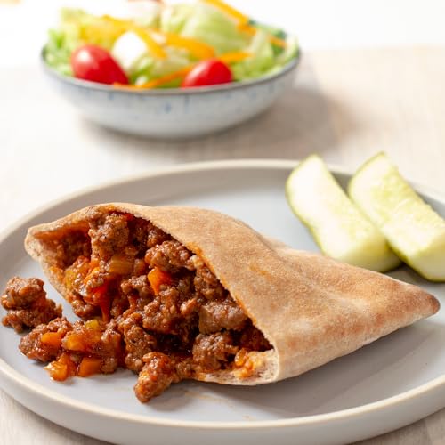 Image of Toufayan Original Smart Pockets Pita Bread | Pre-Cut & Scored Sandwich Pockets | Freeze on Arrival (3 Packs, 18 Total)