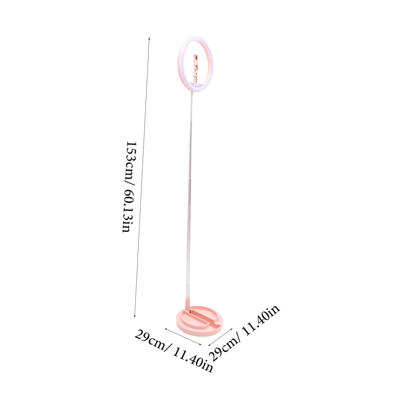 LABRIMP Portable Live Broadcast Ring Light Bracket Ring Light Mirror for Mobile Phone Folding Beauty Lamp Adjustable Brightness