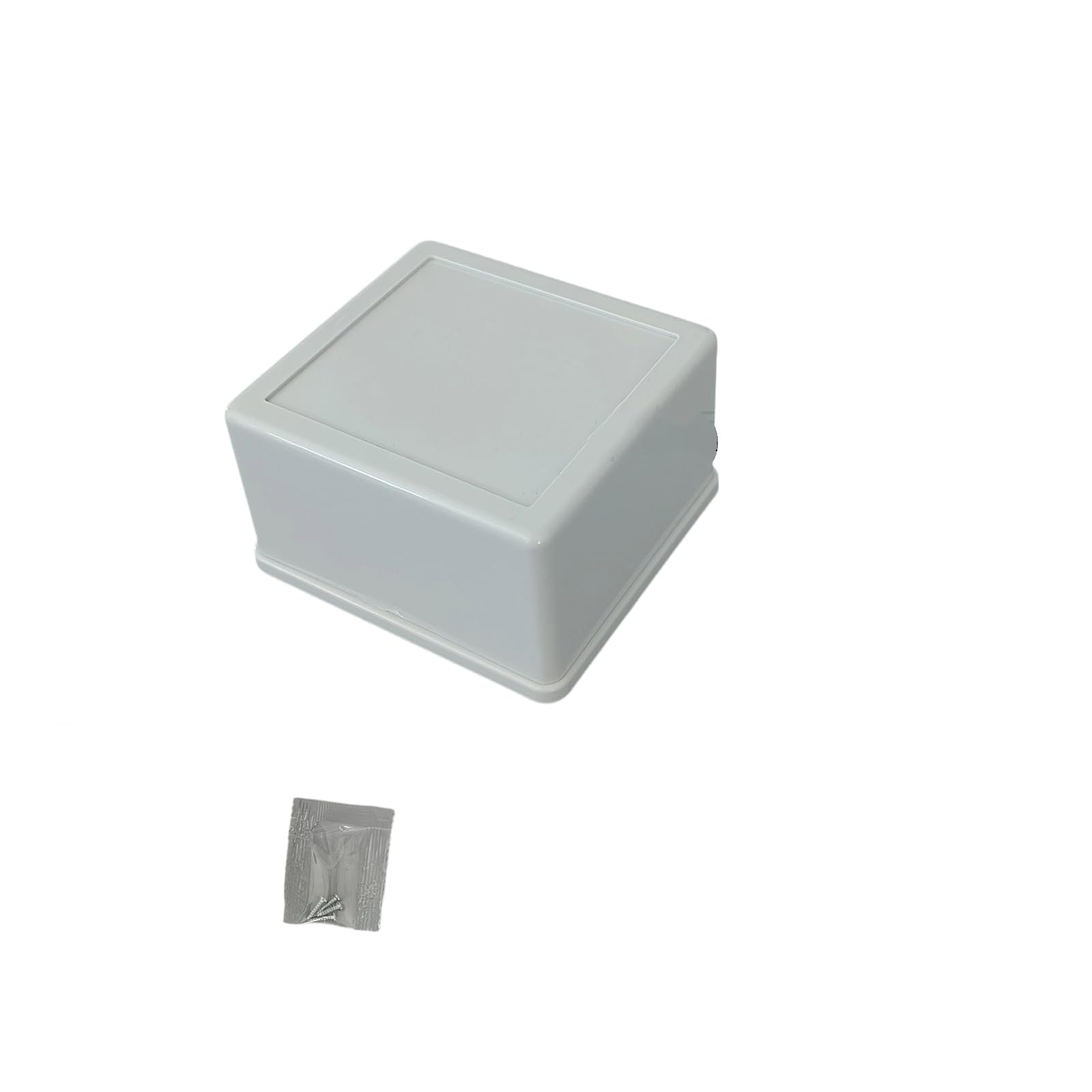 Fromceo Black/White Sturdy Abs Junction Box With High Impacts Resistance And Electrical Insulation For Secure Component Protections Flame Retardant