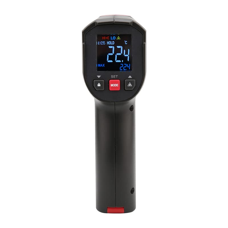 UNI-T Uni-Trend Industrial Thermometer Digital Thermometer UT306S Non-Contact Industrial Infrared Laser Temperature Meter Temperature Gun Tester-50-500(UT306S)