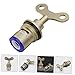 WHAMVOX Water Key for Faucet Lock Radiator Key u for Valve Metal Plumbing Tool