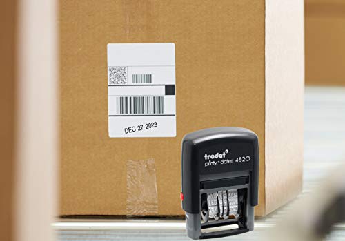 Image of Trodat Economy Self-Inking Date Stamps, 2 Pack (E4828)