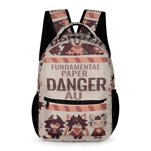 Fundamental-Paper Education Boys Girls Children Schoolbag Casual Backpack Simple Modern Backpack One Size