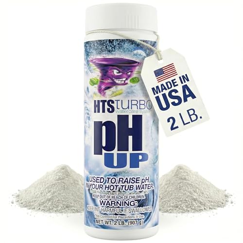 pH Up for Hot Tubs and Spas – 2 lb Made in USA | Spa Up Hot Tub pH Increaser for Balanced Water | Fast-Dissolving pH Plus Granules for Easy pH Control and System Protection