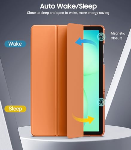 Image of TiMOVO Soft Case for Samsung Galaxy Tab A11+ /A11 Plus 11 inch 2026,AlmondYellow | Fit for SM-X230 /X236 /X238, Slim Soft TPU, Translucent Frosted Back, Auto Wake /Sleep