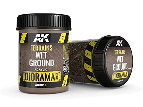 AK Interactive Terrain 250ml Wet Ground