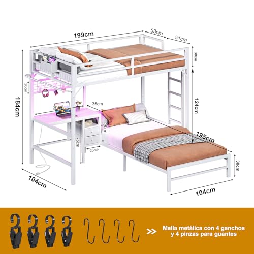 La mejor selección de Literas para Niños Baratas . 11 Imagen adicional
