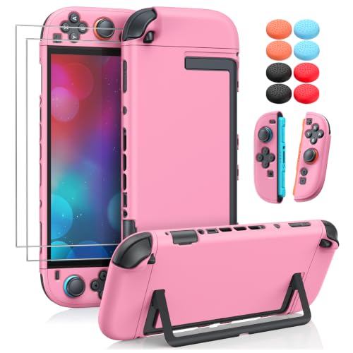 Image of WAXITY Dockable Protective Case for Nintendo Switch 2-Pink