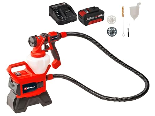 EINHELL Sistema de pulverización de pintura con batería TE-SY 18/90 Li Kit (1 x 4,0 Ah)