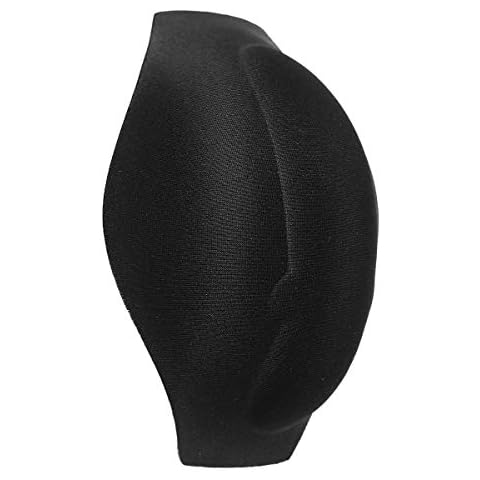 JanJean Men's Underwear Enlarge Enhancing Cup Foam Pad for Swimming Trunk Briefs G String Thongs Shorts Swimwear Padded Black Type A Cover