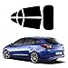 Renault Megane dal 2009 al 2016 Pellicole Oscuramento Vetri Auto Pre Tagliate a Misura Posteriore - 35%