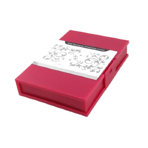 Carcasa plástica burgundy para HDD de 3.5" miniatura 1
