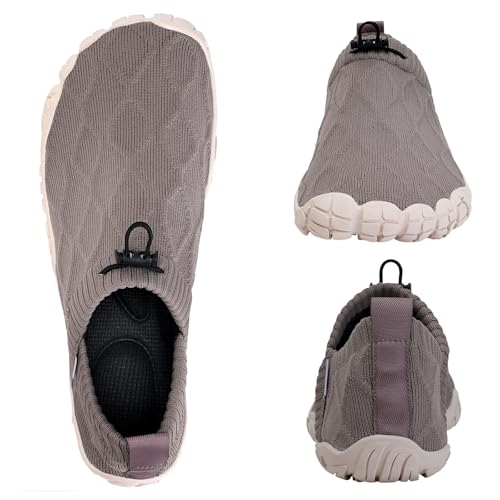 Image of WateLves Barefoot Water Shoes Women Men Minimalist Comfortable Walking Shoes Beach Outdoor Running Sneakers