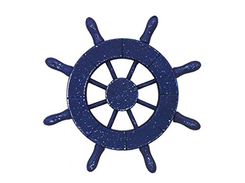 Hampton Nautical SW-6-105-NH Rustic All Dark Blue 6