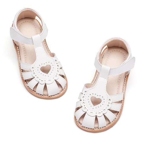 Image of GINFIVE Toddler Girls Sandals Girls Toddler Sandals Little Girls Kids Shoes