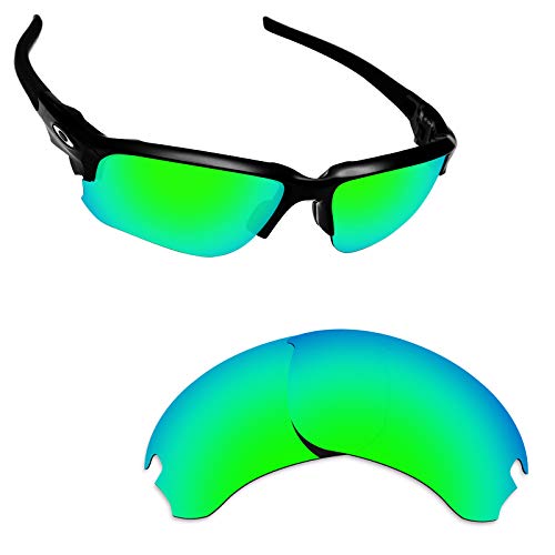 Image of Alphax Polarized Replacement Lenses for Oakley Si Speed Jacket OO9228 Sunglasses - Glare Reduction | Precision Cutting