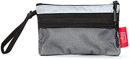 Manhattan Portage Luminosity Pouch Water Resistant Accessories Carry Case Mesh Pocket Reflective Wristlet Strap