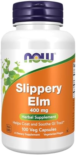 Slippery Elm 400mg 100 Capsules