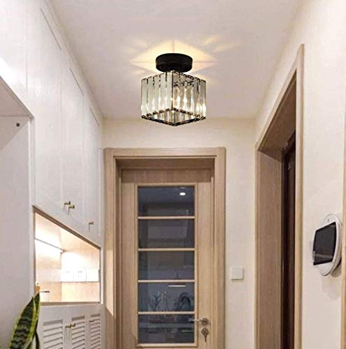 Plafonnier moderne cristal poli et éclairage contemporain modulable