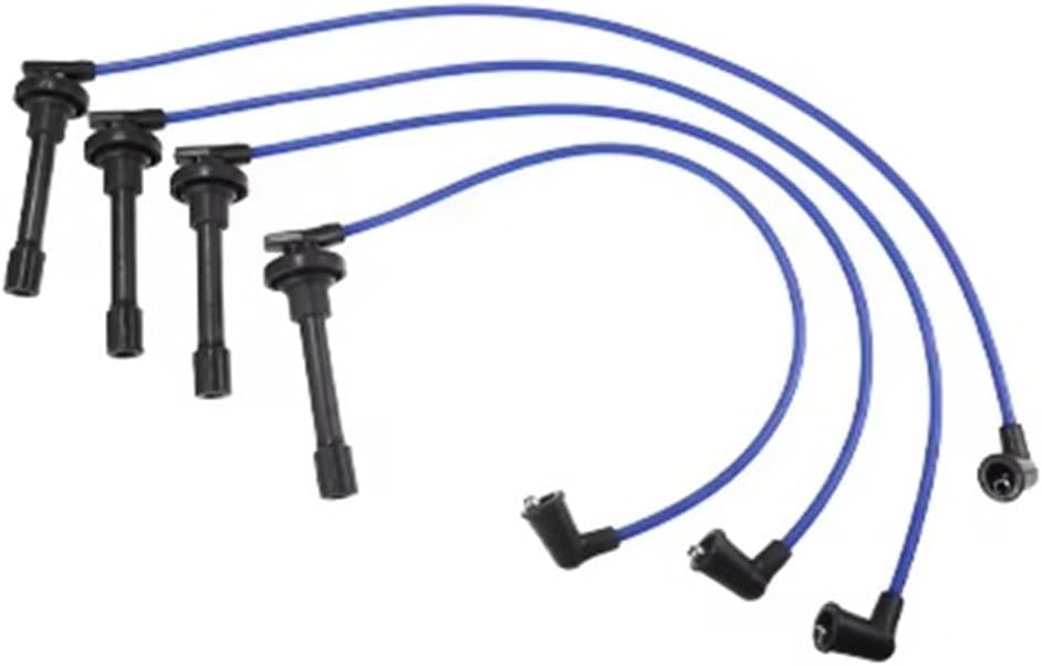 Ignition Cables Compatible with Civic 1.5L 1.6L 1988 1989 1990 1991 32722PM6B00 Spark Plug Wire Ignition Coil Cable
