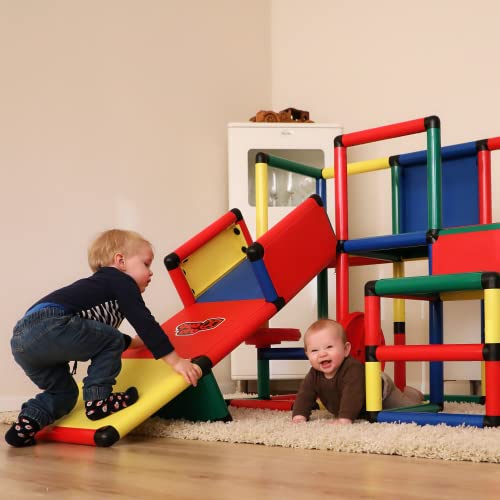 QUADRO Evolution Spielturm - Klettergerüst Mit Rutsche Für Garten & Kinderzimmer