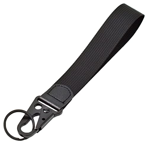 Zugzwang Wrist Lanyard For Keys, Black Key Lanyard With Key Ring, Wristlet Key Chain For Men And Women (A) #TOP1