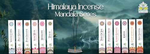 Image of Sticks Collection(12 Combo Fragrance Variety Pack) | Tulsi, Copal, Tree of Life, Palo Santo, Good Fortune, Rose, Karma, Jasmine, Amber Sandal, Himalaya, Sandalwood, Rose Musk