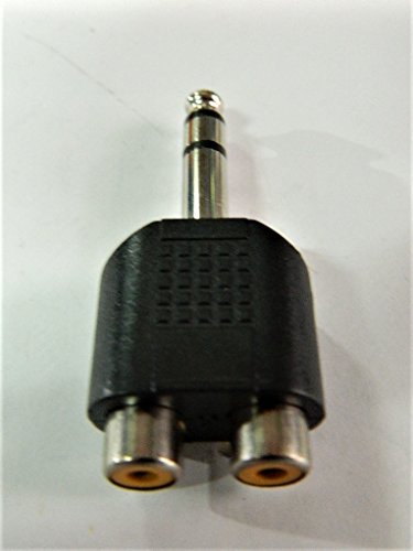 Multiplicador de Toma Jack adaptadores Doble (2) Jack 1u00a0Macho/2u00a0Hembras