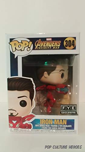 Funko Pop! Marvel Avengers Infinity War Iron Man #304 (Unmasked)