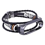 banda inteligente m2 Ampliamente utilizado: nuestra pulsera compatible con Mi Band 4 puede ser utilizada tanto por hombres como por mujeres en citas, reuniones y otras ocasiones. Es el regalo perfecto para cumpleaños, bodas, Navidad u otras ocasiones.