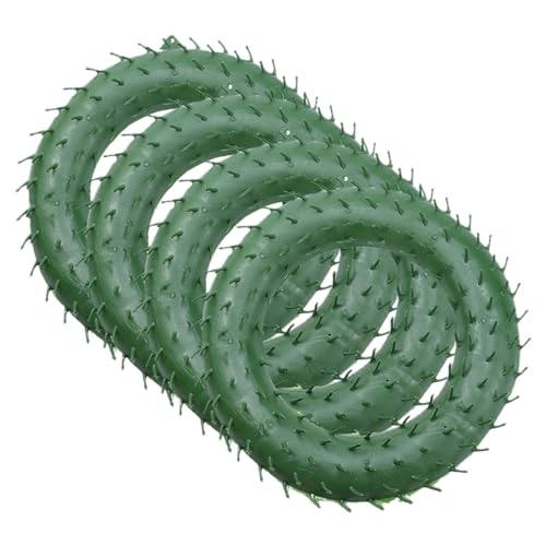 MUSISALY 4pcs Plastic Wreath Frames for Crafts DIY Floral Wreath Rings for Home Garden Decorations Create Unique Crafts Floral Accessories