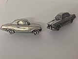 Triumph Herald Coupe - Gemelos 3D con efecto de peltre