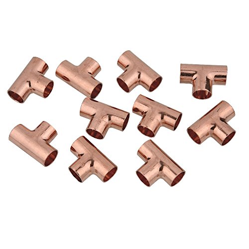 Preisvergleich Produktbild Kupfer-Lötfitting T-Stück 22mm 5130 10Stk.