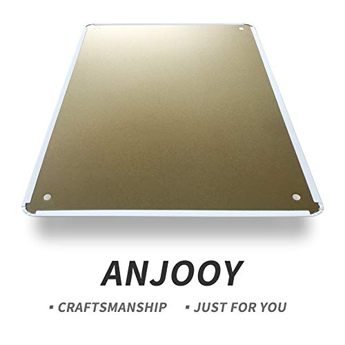 Anjooy Retro Tin Signs - It's 5 O'clock Somewhere - Vintage Metal Sign For Outdoor Indoor Beach Garden Tub Bar Farmhouses Cafes Gate Art Wall Decoration(8"X12") #TOP3