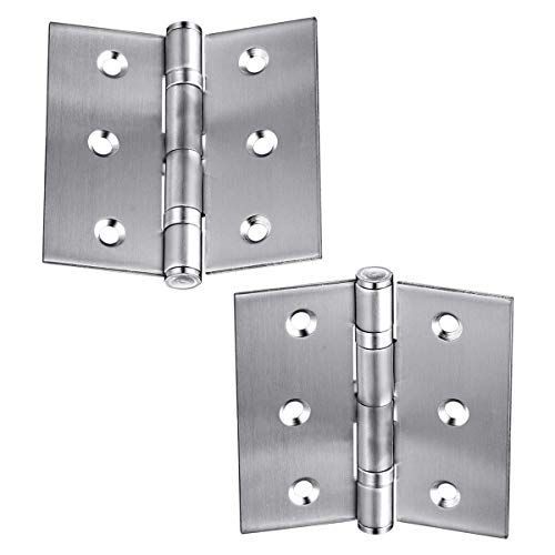 Bisagras plegables para puertas de armario, puertas de armario, 2 unidades, 6,35 cm