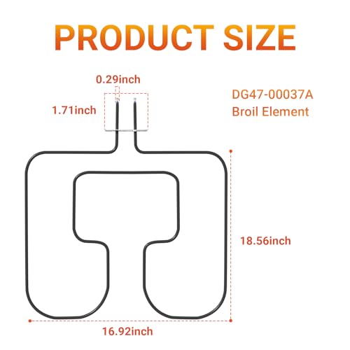 Élément de cuisson DG47-00037A pour four électrique Samsung - 4