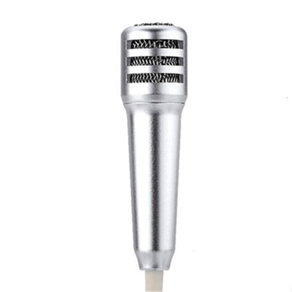 Microphone filaire universel mini condensateur avec écouteurs intra-auriculaires pour live