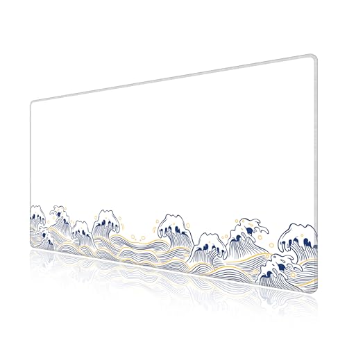 Tapis de souris large 70x40cm LL-COEUR avec finitions durables et lisses