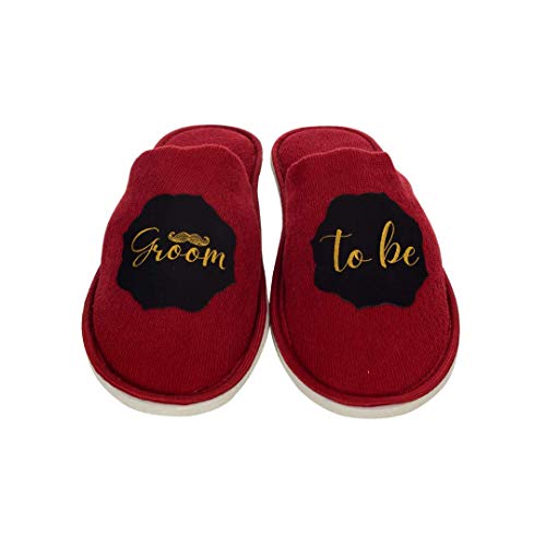 Image of Groom To Be Soft Home Slippers for Gifting and Photoshoot for winter and summer