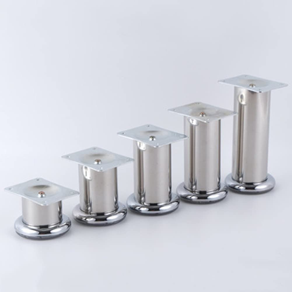 4 Pezzi Gambe Per Mobili In Metallo, Piedini Per Tavolo Piedini Per Armadio Sostituzione Fai Da Te Per Armadio Divano Scaffale (Size:15cm)