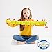 Calmee the Caterpillar Weighted Sensory Plush Toy for Kids, Breathing Exercise & Calming Tool for Focus and Emotional Regulation, SEL Mindfulness Toy for Home & Classroom. Soft, Durable, & Washable.