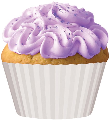 Cupcake Creations 32 Count Cupcake Baking Papers (White)