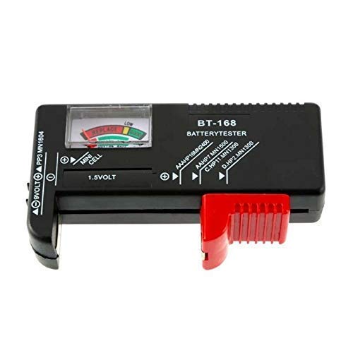 Battery Tester Universal Battery Checker for AA AAA C D 9V 1.5V Button Cell Batteries (Model: BT-168)-image-14